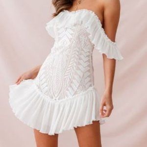 Dreamy Off-Shoulder Mini Dress